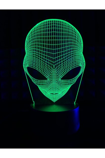 3D ALIEN LAMPA