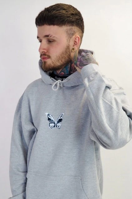 Mikina Diamanty Grey