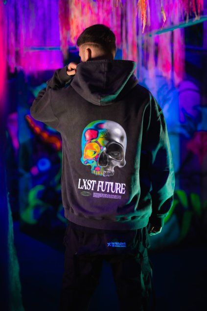 Mikina Heat Skull ACID