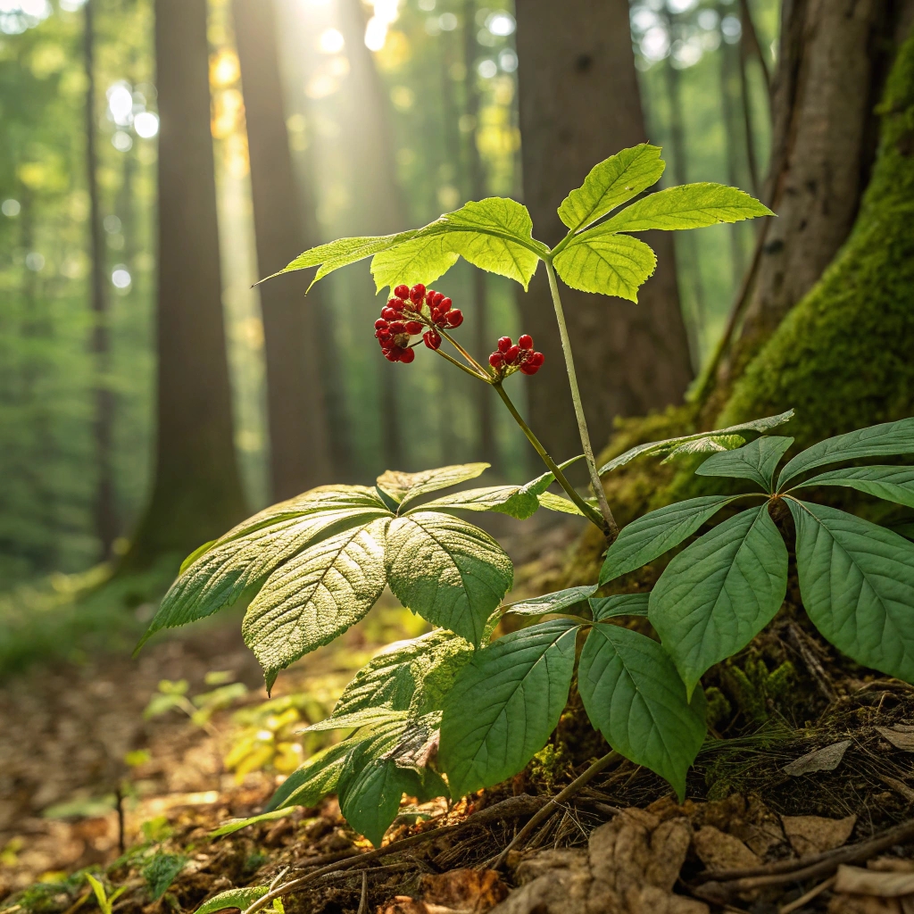 Panax ginseng (ženšen pravý): Kořen života pro energii, vitalitu a imunitu