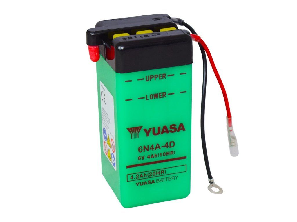 YUASA 6N4A 4D NEW