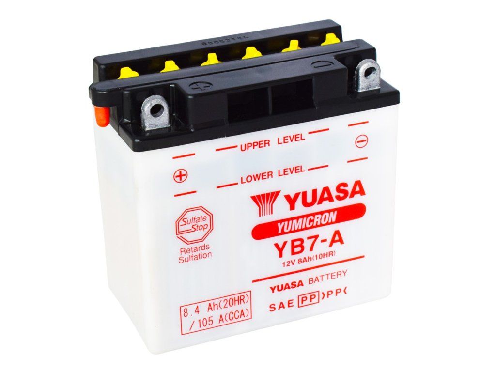 YUASA YB7 A NEW