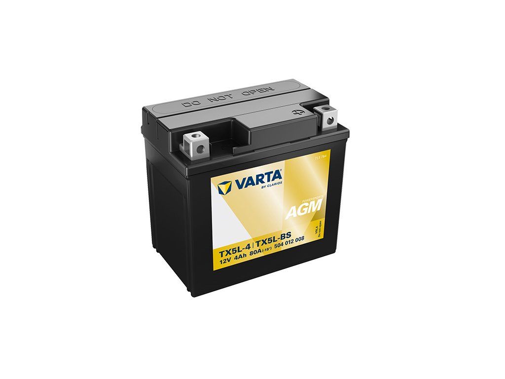 VARTA Powersports AGM TX5L 4 504012008 TX5L BS