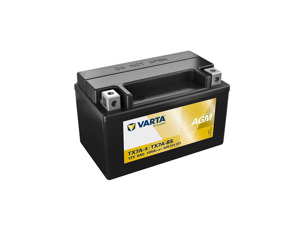 VARTA Powersports AGM TX7A 4 506015011 TX7A BS