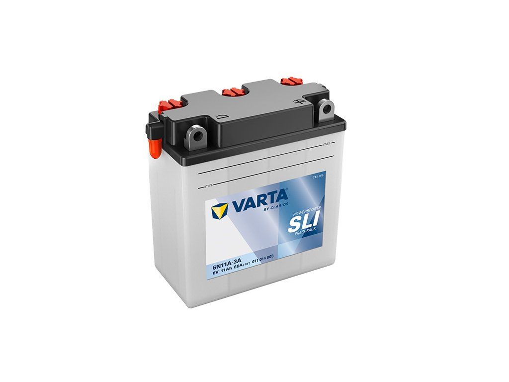 VARTA Powersports SLI Freshpack 6N11A 3A