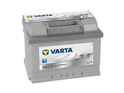 Autobaterie VARTA SILVER Dynamic 61Ah, 12V, D21