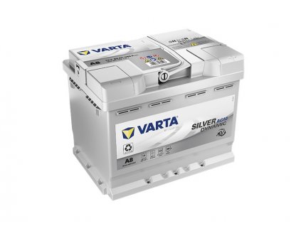 Autobaterie VARTA Silver Dynamic AGM 60Ah, 12V, D52 (A8)