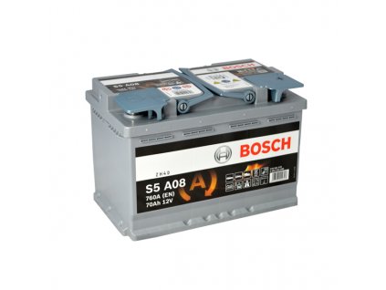 Autobaterie BOSCH S5A 080, 70Ah, 12V, AGM, 0 092 S5A 080