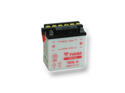 Motobaterie YUASA (originál) YB3L-A, 12V,  3Ah