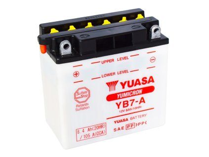 YUASA YB7 A NEW