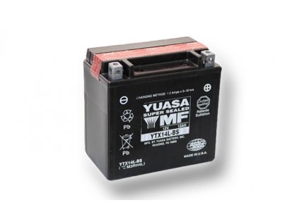 Motobaterie YUASA (originál) YTX14L-BS, 12V,  12Ah