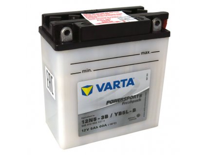 Motobaterie VARTA 12N5-3B / B5L-B, 5Ah, 12V