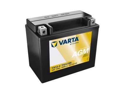 VARTA Powersports AGM TX12 4 510012015 TX12 BS