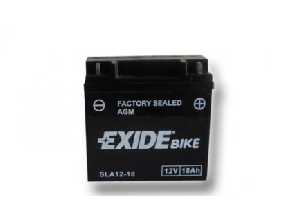 Motobaterie EXIDE BIKE Factory Sealed 18Ah, 12V, AGM12-18 (GARDEN)