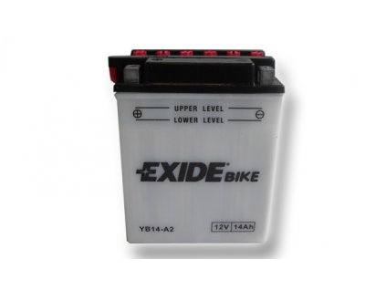 Motobaterie EXIDE BIKE Conventional 14Ah, 12V, YB14-A2