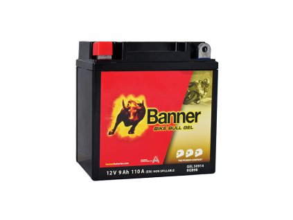 Motobaterie Banner Bike Bull GEL 50914 / BGB9B, 12V - 9Ah