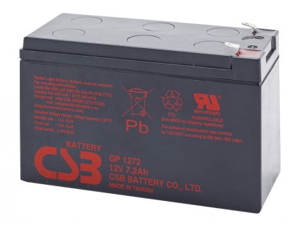 CSB Baterie GP1272, 12V, 7,2Ah