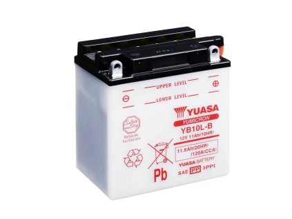 Motobaterie YUASA YB10L-B, 12V, 11Ah