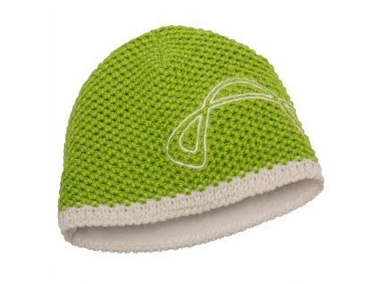 advance winter beanies green white