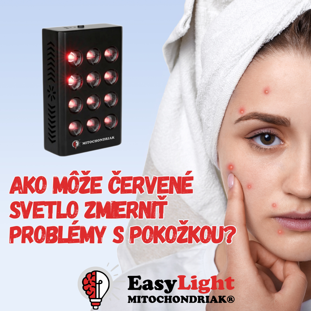 Ako môže červené svetlo zmierniť problémy s pokožkou?
