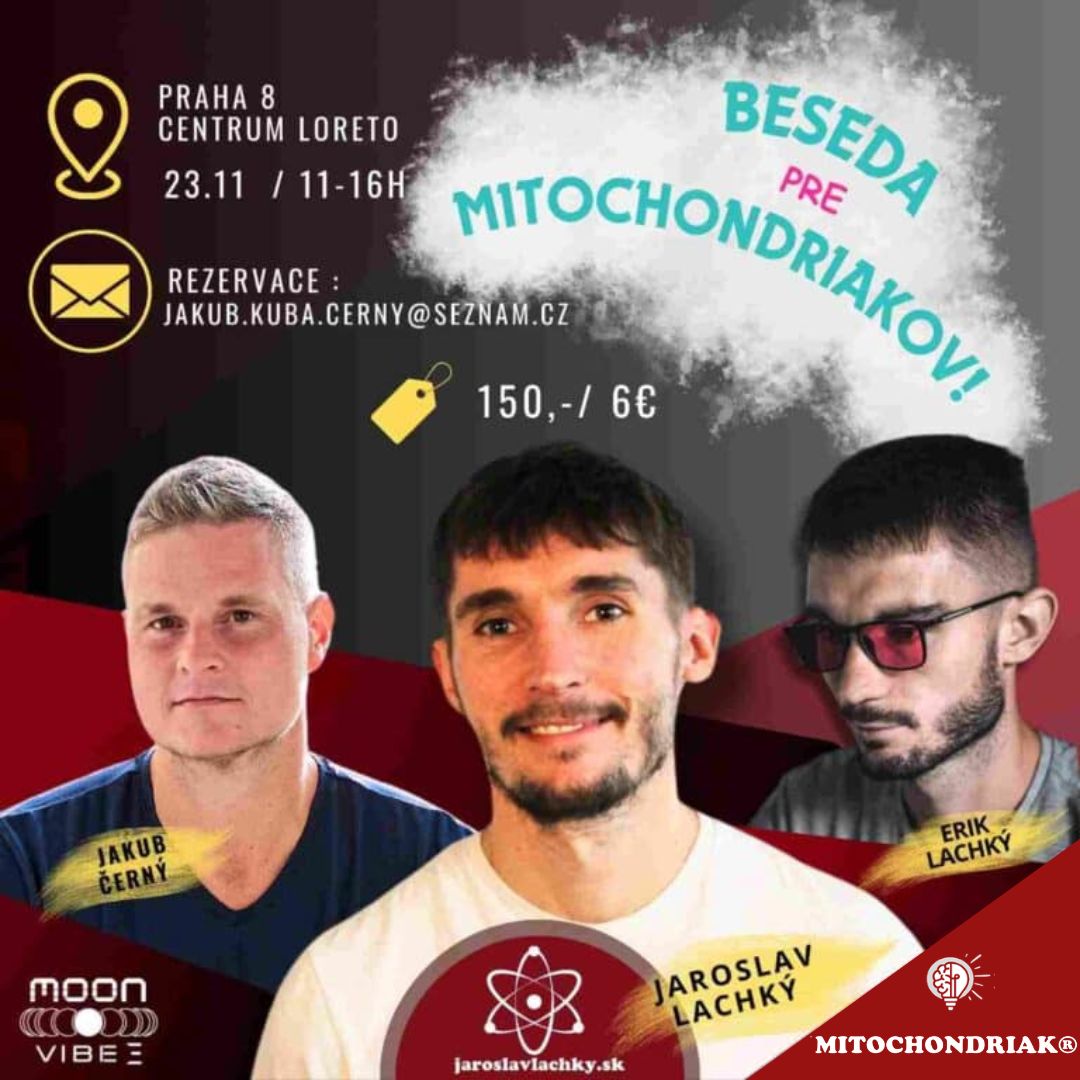Beseda pre mitochondriakov - už 23.11.2024  v Praze
