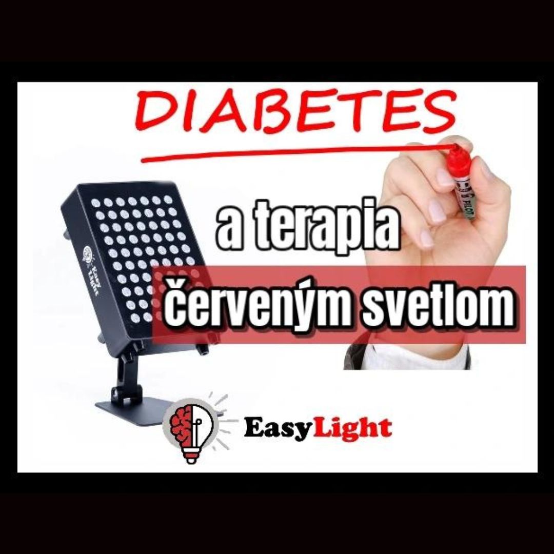 Cukrovka, glykémia a terapia červeným svetlom
