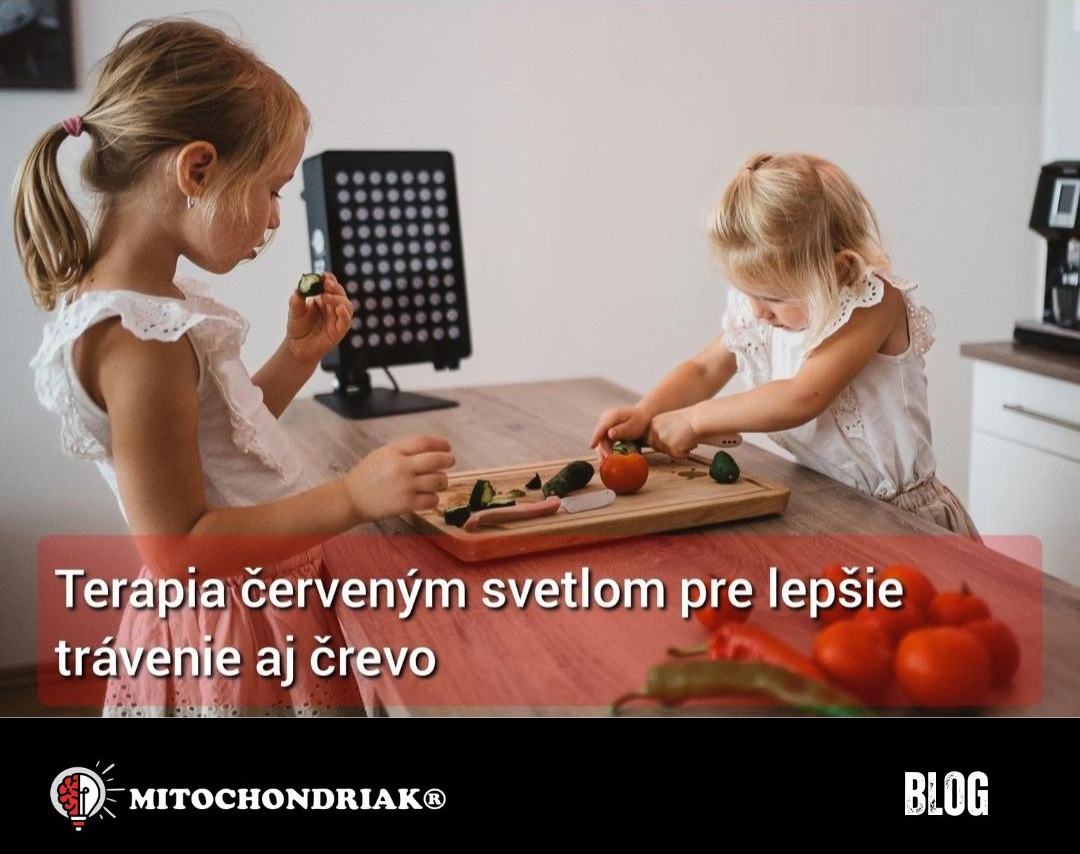 Terapia červeným svetlom a lepšie trávenie aj črevo