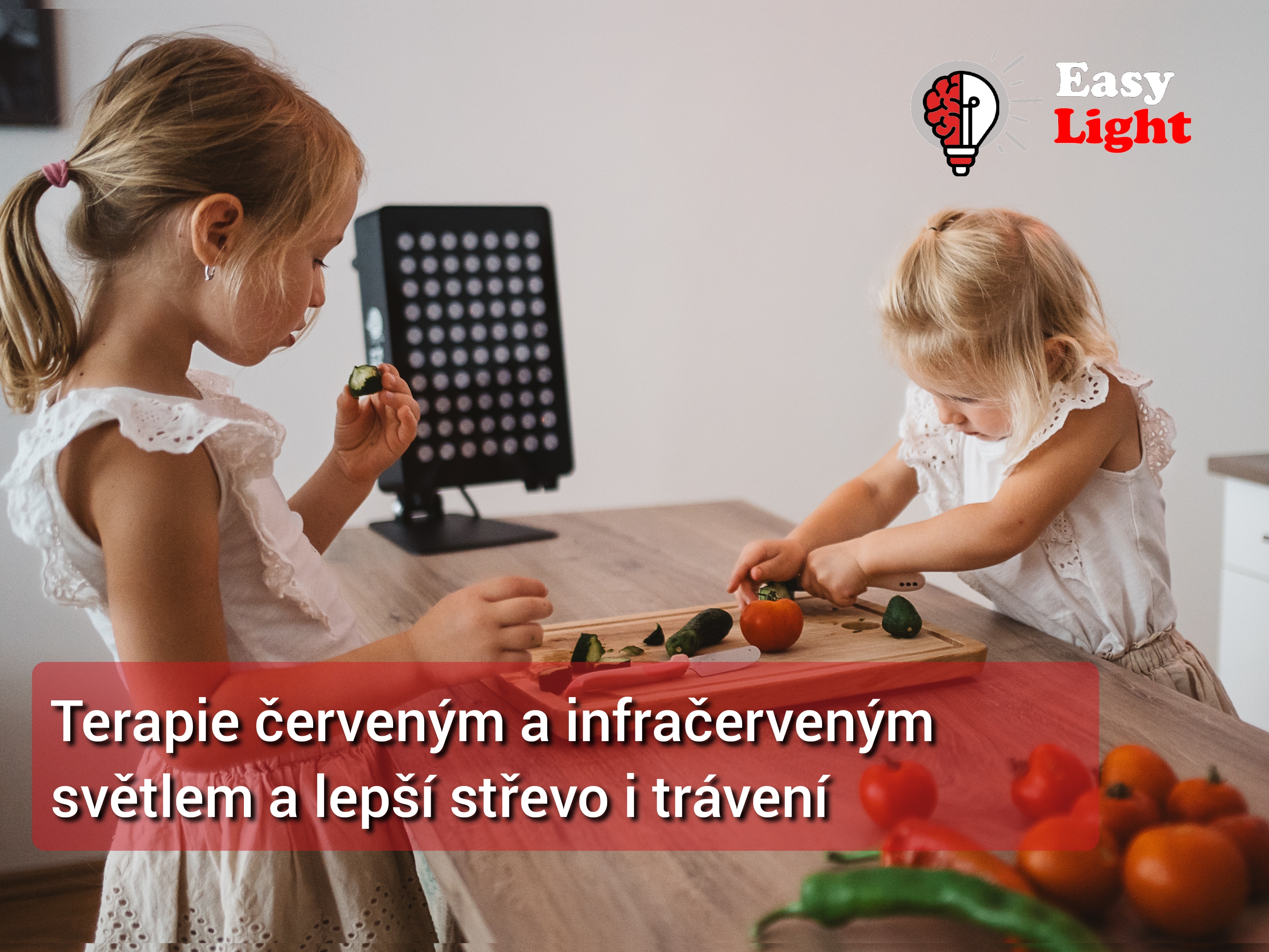 Terapie červeným světlem a lepší trávení i střevo