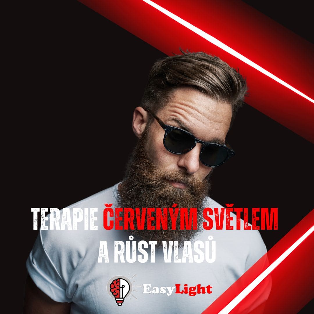 Zlepšete růst vlasů díky terapii červeným světlem