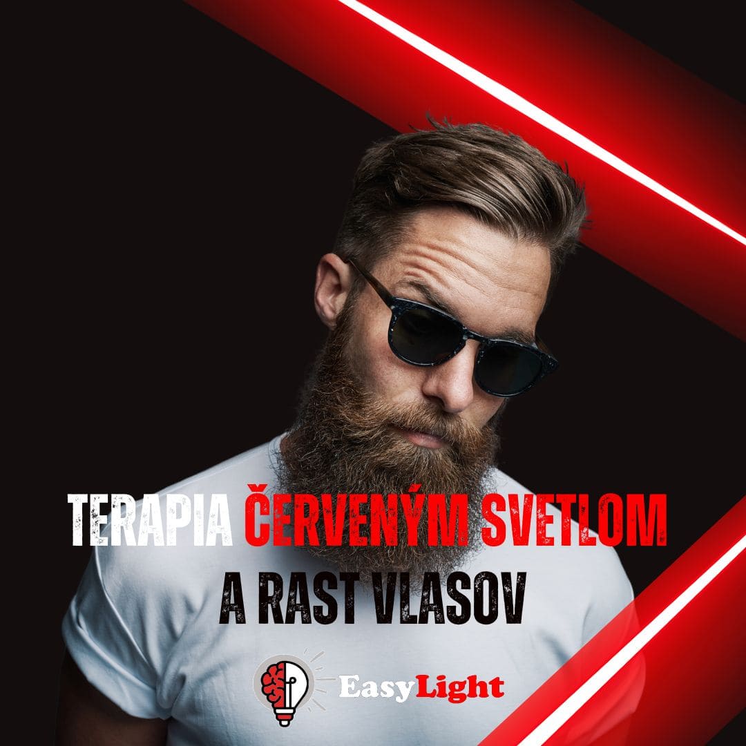 Zlepšite rast vlasov vďaka terapii červeným svetlom