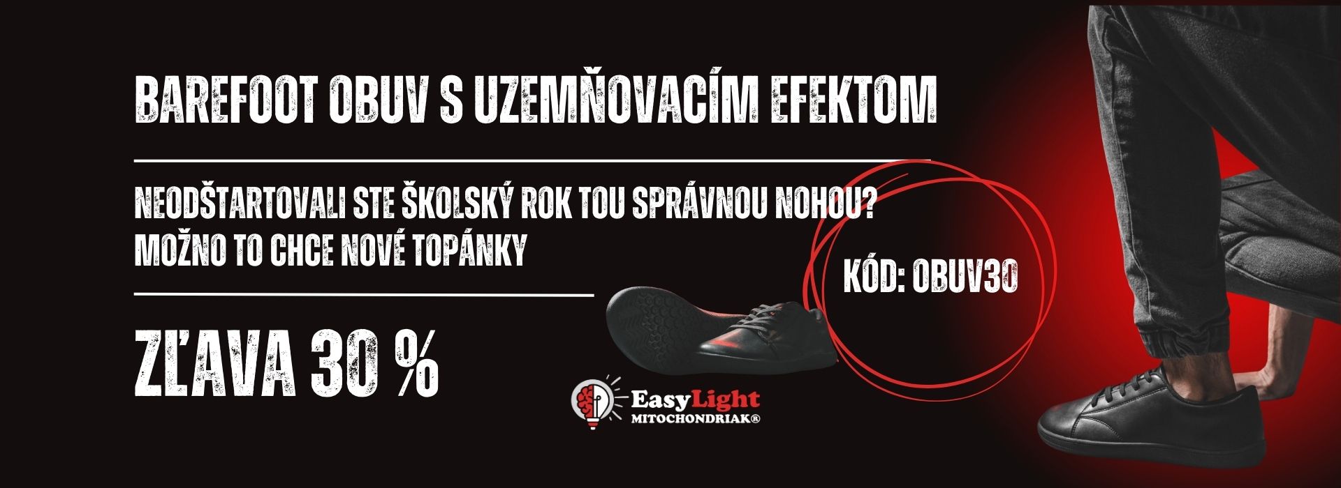 Akce 30 % na obuv - nový školní rok