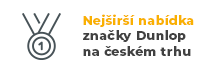 Nejširší nabídka sportovní značky Dunlop na českém trhu