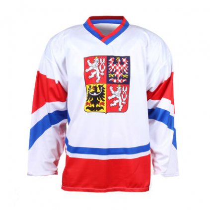 Replika ČR 2011 hokejový dres bílá (Velikost oblečení S)