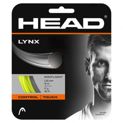 Lynx tenisový výplet 12 m žlutá (Průměr 1,25)
