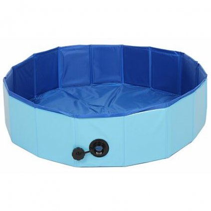 Splash bazén pro psy modrá