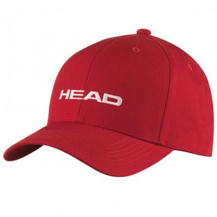 Promotion Cap čepice s kšiltem červená