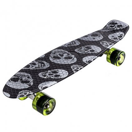 Flip Multi plastový skateboard lebky