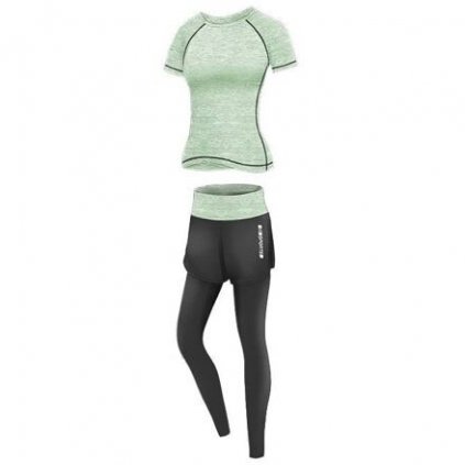 Runner Long 2W fitness set zelená (Velikost oblečení S)