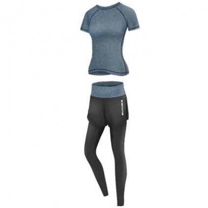 Runner Long 2W fitness set haze (Velikost oblečení S)