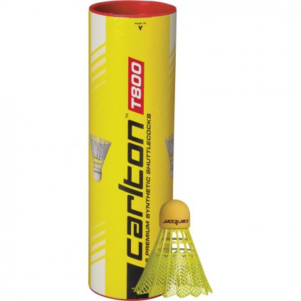 Badminton míčky CARLTON T800 Yellow (rychlý/červený) (Velikost Univerzální)