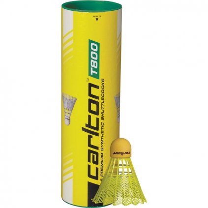 Badminton míčky CARLTON T800 Yellow (pomalý/zelený)