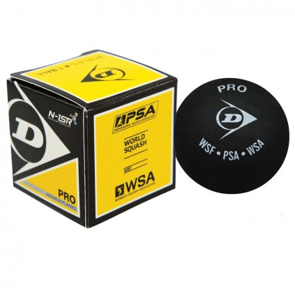 Squash míčky DUNLOP PRO (Velikost Univerzální)
