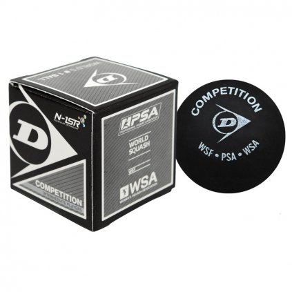 Squash míčky DUNLOP COMPETITION (Velikost Univerzální)