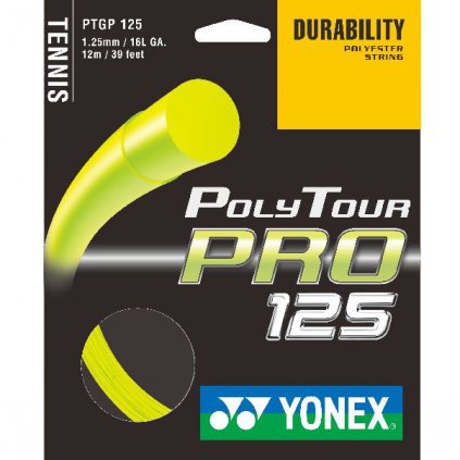 Tenisový výplet YONEX PolyTour PRO 125 - 200 m