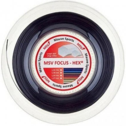 Focus HEX tenisový výplet 200 m modrá (Průměr 1,23)