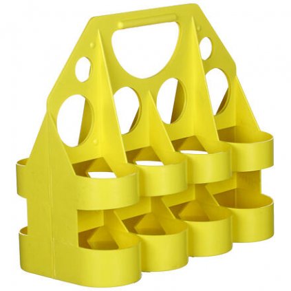 Rack Standard plastový nosič lahví žlutá