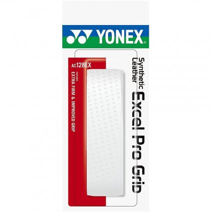 Základní omotávka YONEX Synthetic Leather Excel Pro AC128 - bílá