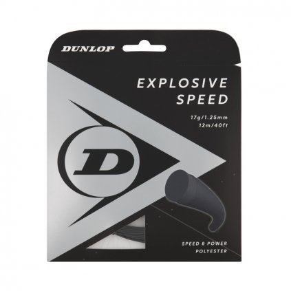 Tenis struny DUNLOP EXPLOSIVE SPEED 17G 1,25 mm (délka 12 m) (Velikost Univerzální)