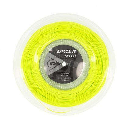 Tenis struny DUNLOP EXPLOSIVE SPEED 17G 1,25 mm (délka 200 m) (Velikost Univerzální)