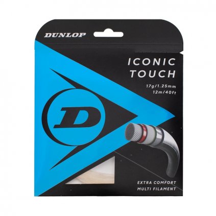 Tenis struny DUNLOP ICONIC TOUCH 17G 1,25 mm (délka 12 m)